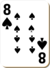 Eight Of Spades Clip Art